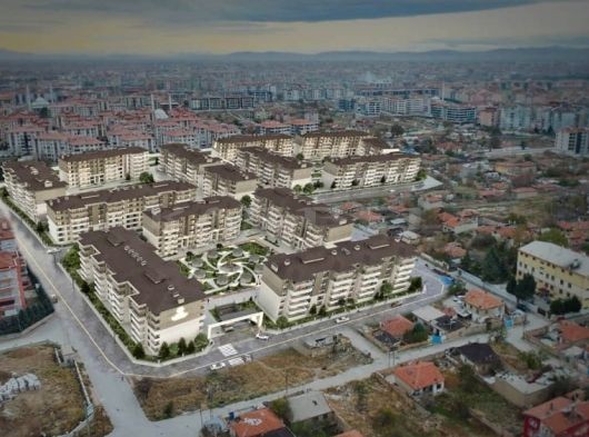 KARATAY SEDİR PARK KONUTLARI 3+1 138 m SATILIK BOŞ HİSSE DAİRE