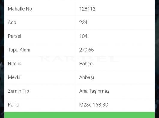 MERAM GÜNEYDERE ORUÇPINARI KÖYE YAKIN SATILIK MÜSTAKİL BAHÇE