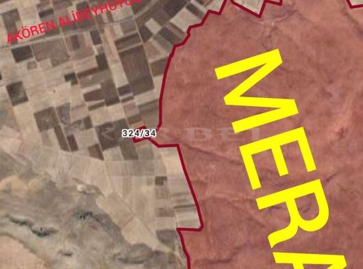 AKÖREN ORHANİYE ANAYOLA 850m MÜSTAKİL MERAYA SIFIR SATILIK TARLA 