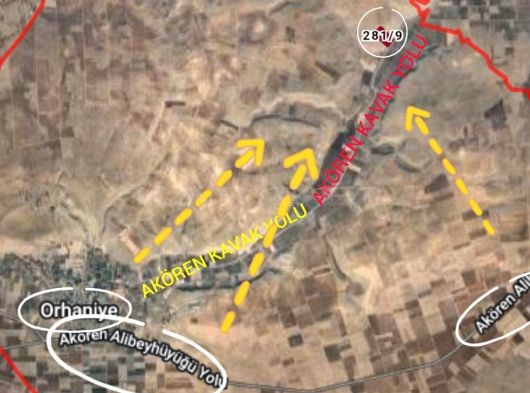 AKÖREN ORHANİYE KAVAK YOLUNA CEPHE SATILIK MÜSTAKİL 13.703 m2 TARLA