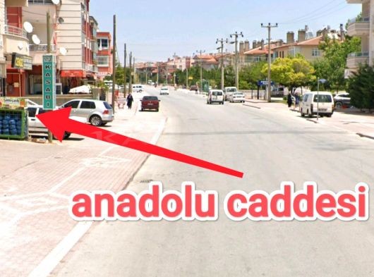 HOCACİHAN ANADOLU CADDESİNE CEPHE 89 m2 SATILIK KÖŞE DÜKKAN