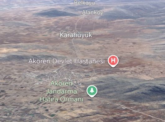 AKÖREN TÜLCE ANAYOLA YAKIN MÜSTAKİL 3380m² SATILIK TARLA